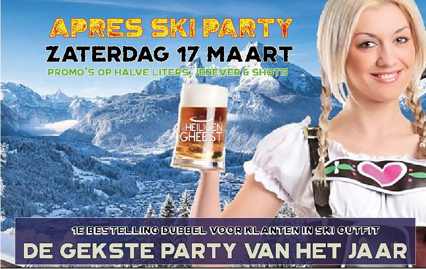 18 03 15 Après Ski Party Den Heilige Gheest Zaterdag 17 maart 2018